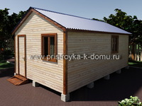 Хозблок 6х3.8