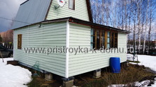 Пристройка к дачному дому 5х5