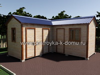 Бытовка угловая